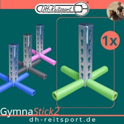 GymnaStick2 cavaletti-staander van aluminium met gevoerde voeten in vier kleurvarianten