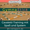 Pair of Cavaletti Stand GymnaStick2SP & four pole pads