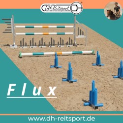 Flux Sprung-Untersteller als Universaltalent zur Gassenmarkierung auf dem Reitplatz
