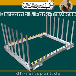 Fork & Barcomb set met symbool voor verzendkosten-flatrate