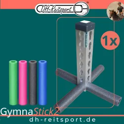 GymnaStick2 cavalettistöd i aluminium med vadderade fötter i fyra färgvarianter
