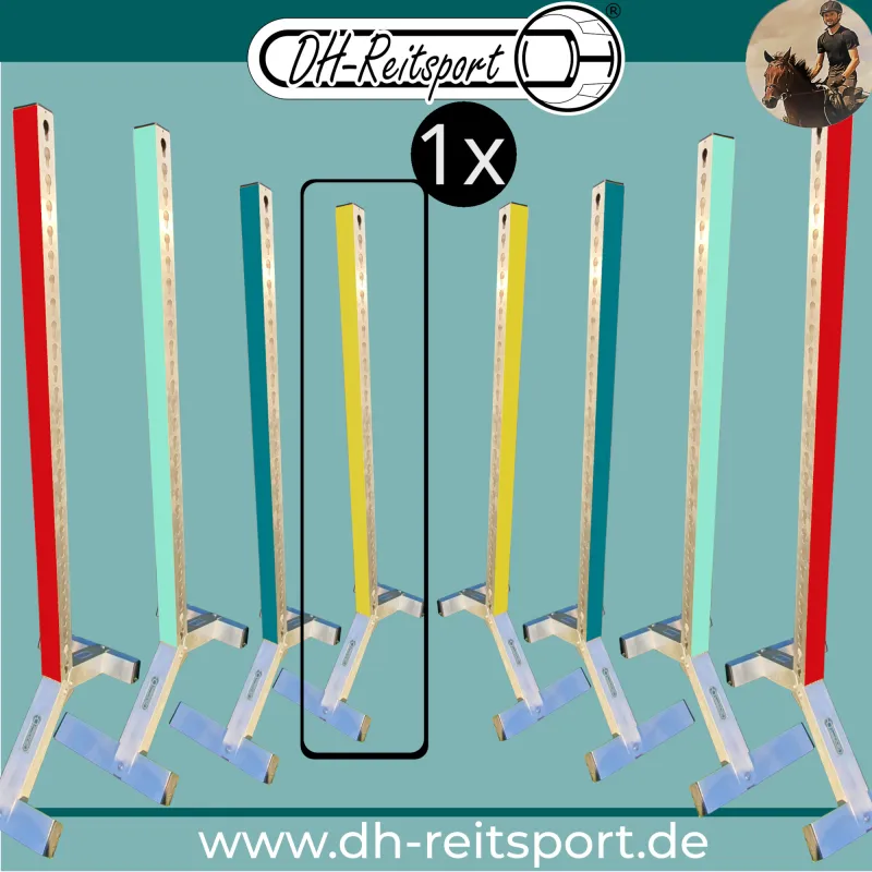 Bigfoot 6060 aluminium springstaanders met duurzame kleurfolie en geïntegreerde sleutelgaten