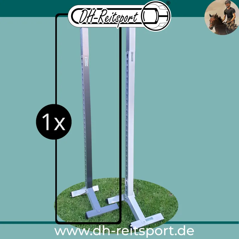 Bigfoot 6060 Alu-Hindernisständer | Stabil & Leicht | Sprünge bis 1,6m