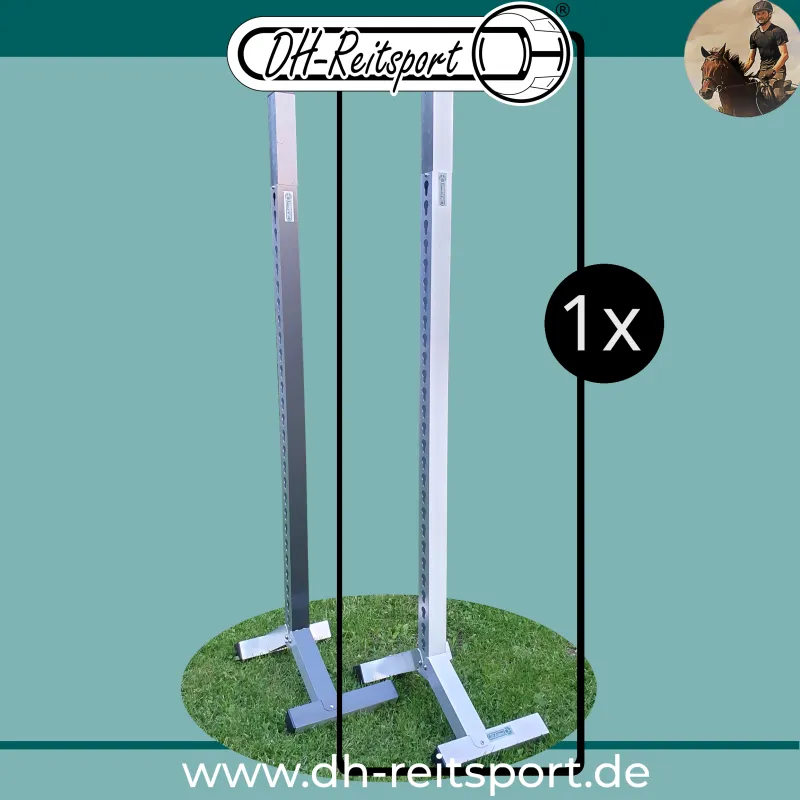 Bigfoot 6060 Alu-Hindernisständer | Stabil & Leicht | Sprünge bis 1,6m