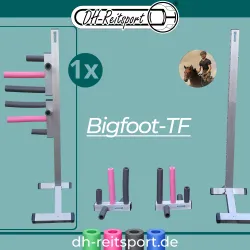 Modulært Bigfoot-TF springpakke med Flux 'Fangarme' i farvekombinationen pink/antracit