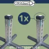 Eindkap 60 × 60 mm voor hindernispalen & cavaletti