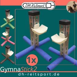 GymnaStick2 cavalettistøtter til heste | DH-Reitsport