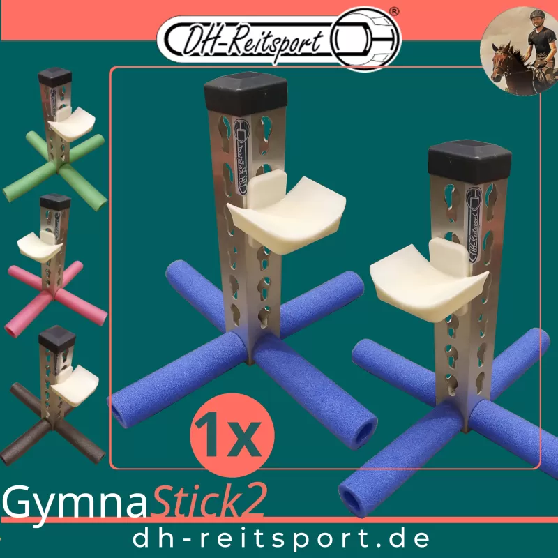 GymnaStick2 cavalettistøtter til heste | DH-Reitsport