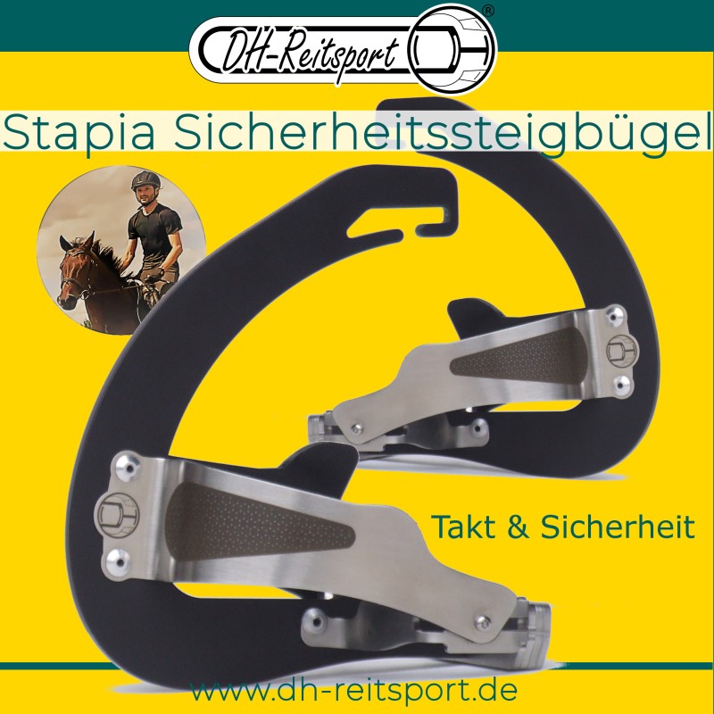 Stapia Sicherheitssteigbügel - Innovativer Reitgenuss - Takt & Sicherheit