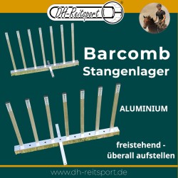 Barcomb Bomställ för hinderbommar | Par | Aluminium för 36 bomma