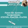 Zusatzfuß außen - Aluminium - Fangständer
