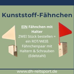 Vlag & Houder Set | Kunststof | Wedstrijdaccessoire