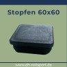 Plugg i plast 60x60mm