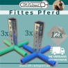 Fit Horse - 6 GymnaSticks, 12 Pole Pads