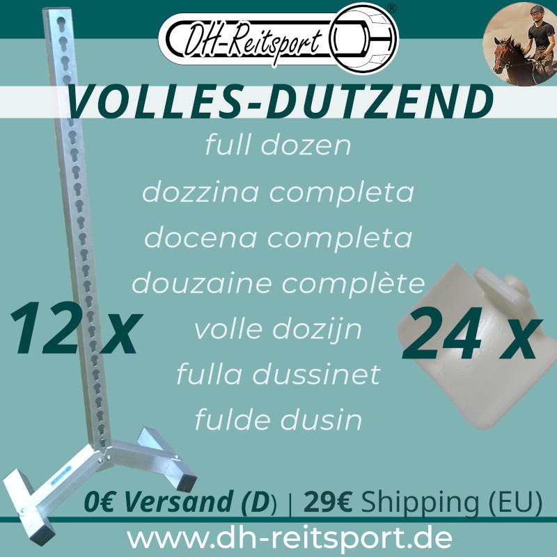 Full-Dozen-DIY, 12 x Obstacle Stands - Bigfoot 6060 with 24 Pads