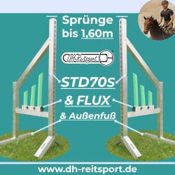 Paket - Systeminfångarstöd STD70S & Extra fot & FLUX-fyllning