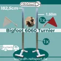 Bigfoot 6060 Turnier | Alu Hindernisständer inkl. Fähnchen | 182,5cm