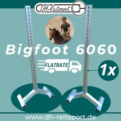Billig forsendelse: Bigfoot 6060 aluminiumstøtte i flatrate-tilbud