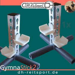 Par av cavaletti-stativ GymnaStick2 & fyra bomhållare