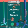AgileWork - Cavaletti Stand and Slalom Pole